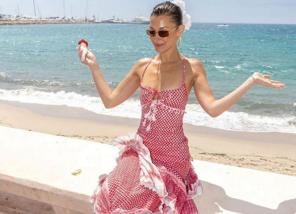 Bella Hadid at Cannes Film Festival 2024.